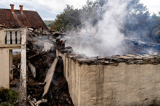 Professional Fire Damage Removal technician working in Palm Harbor, FL